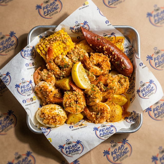 Small Shrimp Platter.